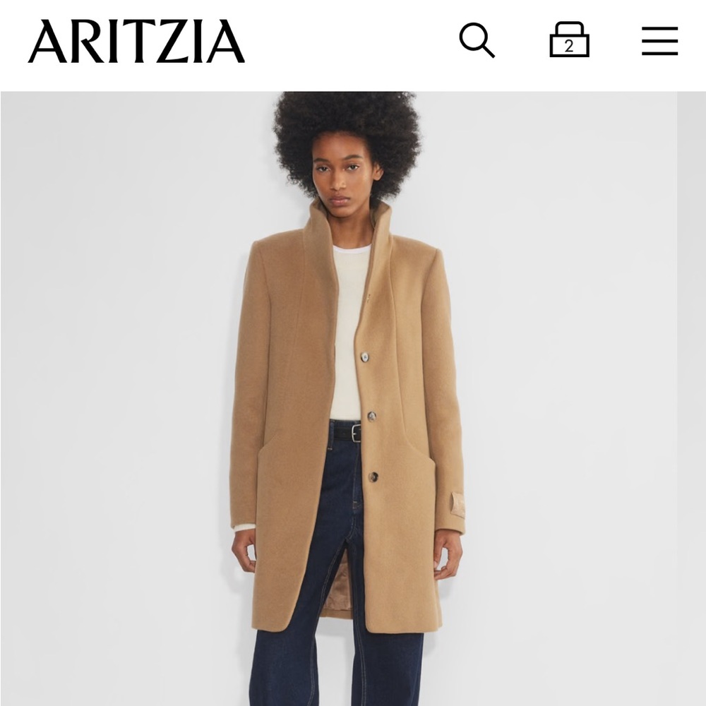 Aritzia Cocoon coat